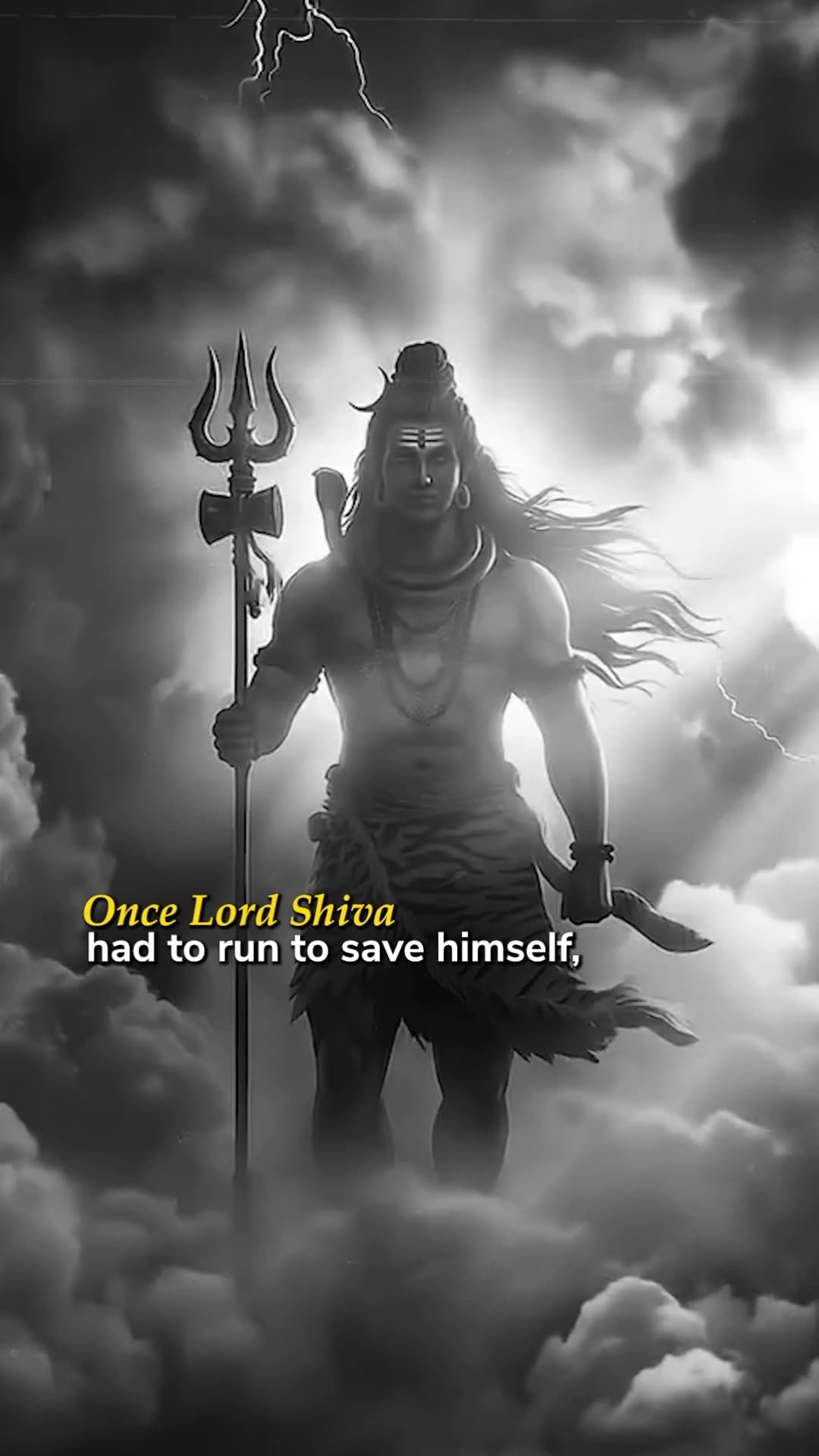 Vertical short retelling the story of Bhasmasura