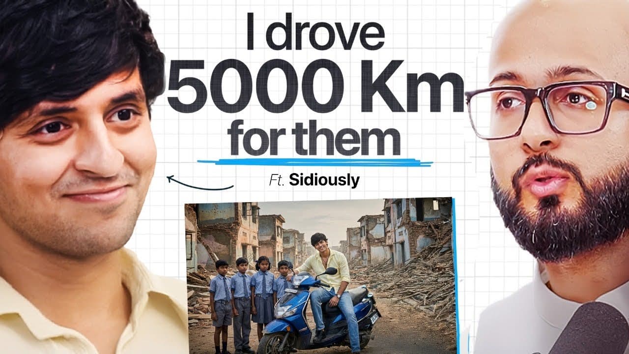 The Creator Room episode with social impact creator Siddhesh Lokare